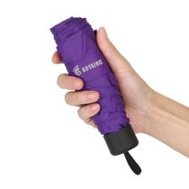 Guarda-chuva GAOYAING Small Mini Compact Travel UV50+ Purple 2PK