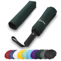 Guarda-chuva GAOYAING Windproof Travel Compacto Verde Escuro