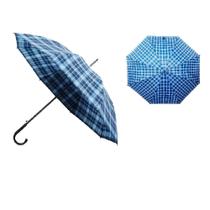 Guarda Chuva Grande Colorido Cabe 2 Pessoas Xadrez Tamanho Grande Resistente Vento Reforçado
