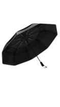 Guarda-chuva grande função de contra vento e proteção solar (preto) - Rhea acessórios