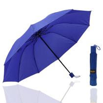 Guarda Chuva Grande Reforçado Cabe Na Bolsa Colorido Liso 1020