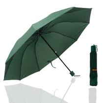 Guarda Chuva Grande Reforçado Cabe Na Bolsa Colorido Liso 1020
