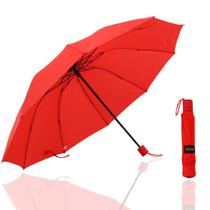 Guarda Chuva Grande Reforçado Cabe Na Bolsa Colorido Liso 1020