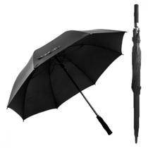 Guarda-Chuva Grande Reforçado Preto Altomex AJ-119: 98cm, Resistente a Ventos