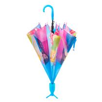 Guarda Chuva Infantil Automático Menina Com Apito e Copinho Guarda Chuva Infantil Automático Menina Com Apito e Copinho