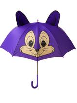 Guarda-chuva Infantil Bichinhos Automatico Apito ROXO