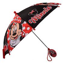 Guarda-chuva infantil Disney Frozen, Princess ou Minnie Mouse para meninas, de 3 a 6 anos