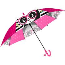 Guarda-chuva infantil longo automático com apito Luluca