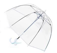 Guarda-chuva infantil MRTLLOA White Clear Bubble para 2 a 10 anos