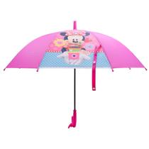 Guarda Chuva Infantil Pink Minnie Vaso - Disney Guarda Chuva Infantil Pink Minnie Vaso - Disney