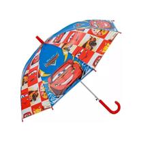 Guarda-chuva Infantil Plastificado Carros Disney Pixar Cars Cor:CARROS Guarda-chuva Infantil Plastificado Carros Disney Pixar Cars Cor:CARROS