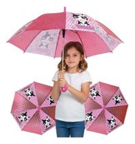 Guarda-chuva Infantil Rebecca Bonbon Com Apito Automático - Guarda-chuva Infantil Rebecca Bonbon Com Apito Automático -