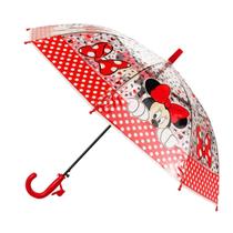 Guarda Chuva Infantil Transparente Letras Minnie - Disney