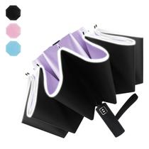 Guarda-chuva invertido Pumi-geous Automatic 10 Ribs UPF50+ roxo claro