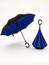 Guarda Chuva Invertido Resistente Facinato I2090L AZUL Guarda Chuva Invertido Resistente Facinato I2090L AZUL