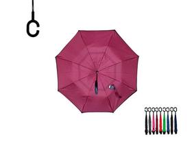 Guarda Chuva Invertido Resistente Facinato I2090L Vermelho