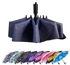 Guarda-chuva LANBRELLA Compact Inverted Dobrable Auto Abrir/Fechar