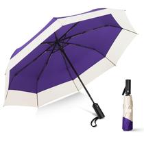 Guarda-chuva LEAGERA Compact Small Travel Arc 116 cm roxo escuro Guarda-chuva LEAGERA Compact Small Travel Arc 116 cm roxo escuro
