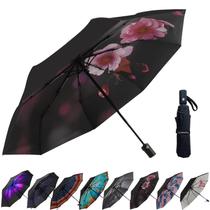 Guarda-chuva LLANxiry Small Compact Travel Abrir/Fechar Automaticamente