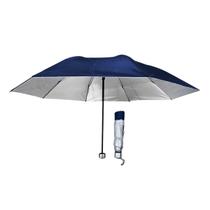 Guarda Chuva Manual Reforçado C Proteção Solar pequeno mini cabe na bolsa dobravel sombrinha