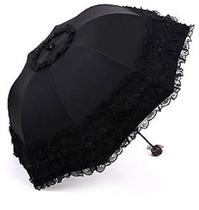 Guarda-chuva Milcraft Travel Folding Resistance UV Princess Lace