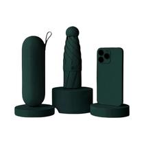 Guarda-Chuva Mini Com Proteção UV Portátil Anti-UV Para Dias Ensolarados E Chuvosos Com 6 Varetas