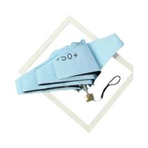 Guarda-Chuva Mini Portátil Unissex De Cinco Dobramentos, Proteção Solar Anti-Ultravioleta, Sombrinha