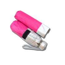 Guarda chuva mini uv unissex compacto com sombrinha proteção solar