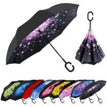 Guarda-chuva MRTLLOA Oversize, à prova de vento, invertido, reverso, 125 cm