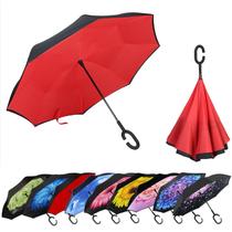 Guarda-chuva MRTLLOA Oversize à Prova de Vento Invertido Revertido 140 cm