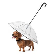 Guarda-chuva para cães pequenos com coleira resistente à água