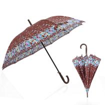Guarda-chuva Portaria Automático Leve Reforçado Contra Vento Estampas Modernas / 2033 Guarda-chuva Portaria Automático Leve Reforçado Contra Vento Estampas Modernas / 2033