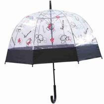 Guarda Chuva Preta Mickey Minnie - Disney