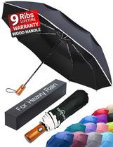 Guarda-chuva Raintrend Premium com dossel duplo grande à prova de vento