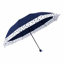 Guarda-Chuva Reforçado Azul Escuro com Capa L&Q 140x70cm