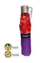 Guarda Chuva Reforçado Voyagem 010Bl Roxo Laranja