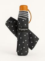 Guarda Chuva Reforçado Voyagem 010R - Contra o Vento PRETO