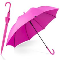 Guarda-chuva RUMBRELLA Hot Pink Auto Open J Hook 130 cm à prova de vento