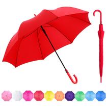 Guarda-chuva RUMBRELLA Red UV Stick Auto Open UPF 50+ com gancho J