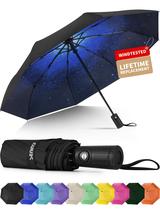 Guarda-chuva Seniny Automático Resistente ao Vento com Proteção UV 97 cm Guarda-chuva Seniny Automático Resistente ao Vento com Proteção UV 97 cm