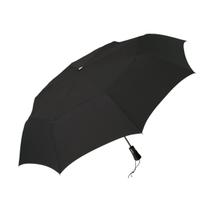 Guarda-chuva SheDrain WindPro Vented Auto Open/Close Travel Black Guarda-chuva SheDrain WindPro Vented Auto Open/Close Travel Black