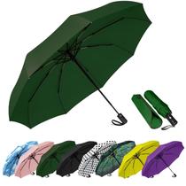 Guarda-chuva SIEPASA Windproof Travel Compact Automatic Green