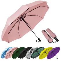 Guarda-chuva SIEPASA Windproof Travel Compact Automatic Rosa