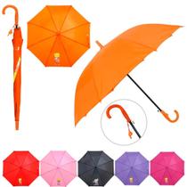 Guarda Chuva Sol Infantil Kids Animado Variado Alegre Apito