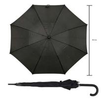 Guarda Chuva Sombrinha Automatico Cabo Gancho 8 Vareta Ø95cm