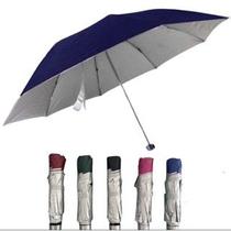 Guarda chuva Sombrinha com proteção solar UV Dobrável Adulta Masculina Feminina Portátil Prática