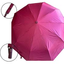 Guarda Chuva Sombrinha Extra Grande Reforçado Automático Contra Vento FP50 Bolsa Mochila