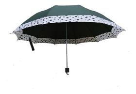 Guarda Chuva Sombrinha Grande Reforçado Borda De Bolinha 569