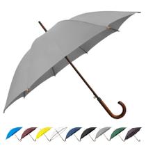 Guarda-chuva SoulRain 48 Arc Classic Wood Handle Auto Open Grey