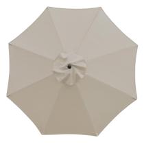 Guarda-chuva Sunnyglade, dossel de reposição de 9 pés, 8 costelas, marrom claro Guarda-chuva Sunnyglade, dossel de reposição de 9 pés, 8 costelas, marrom claro